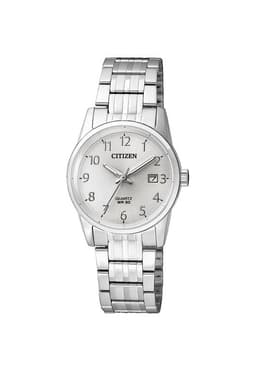 Reloj Mujer Eu6000-57B Classic Quartz Analogo Plateado TALLA UNICA