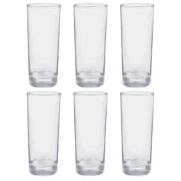 Set 6 Vasos Altos Modelo Lexington 334mL Whisky Pisco
