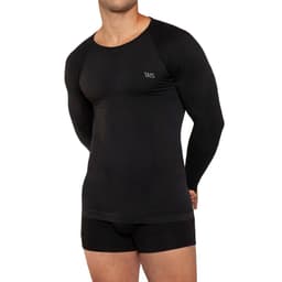 Camiseta Primera Capa Compresion Cobre Negro Negro S