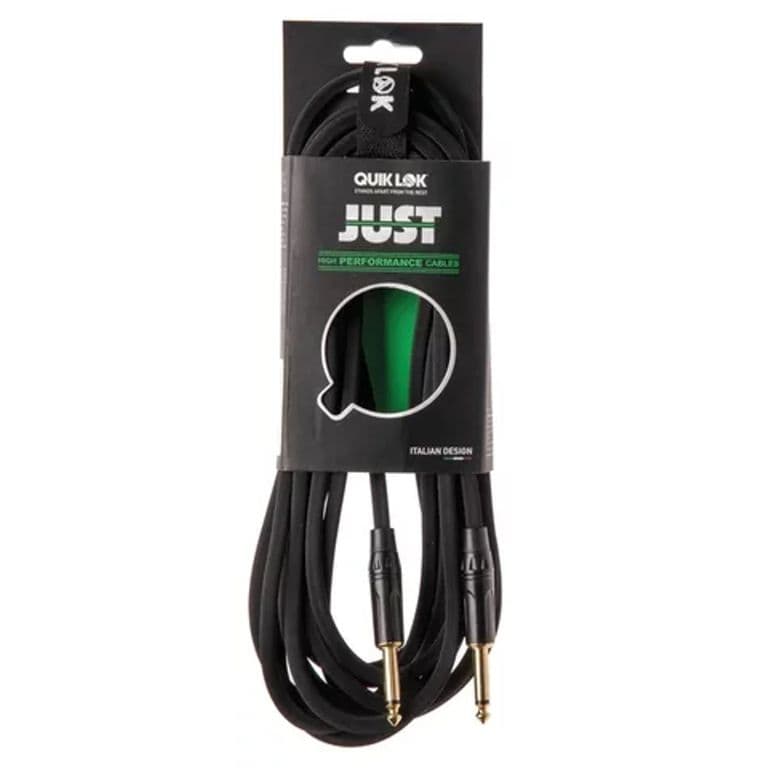 Cable para Instrumentos Mono Jack Negro JJ 6