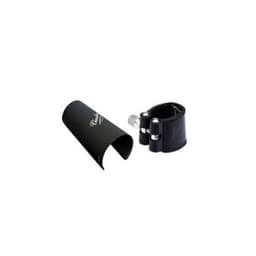 Abrazadera clarinete SIb -CUERO- con tapa plastic