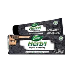 Pasta Dental Herbl Carbon Activado+Cepillo de Dientes 150ml