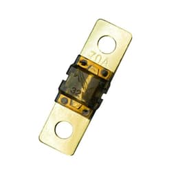 Fusible Bateria 70a 32v 42x12mm Chapado Oro -