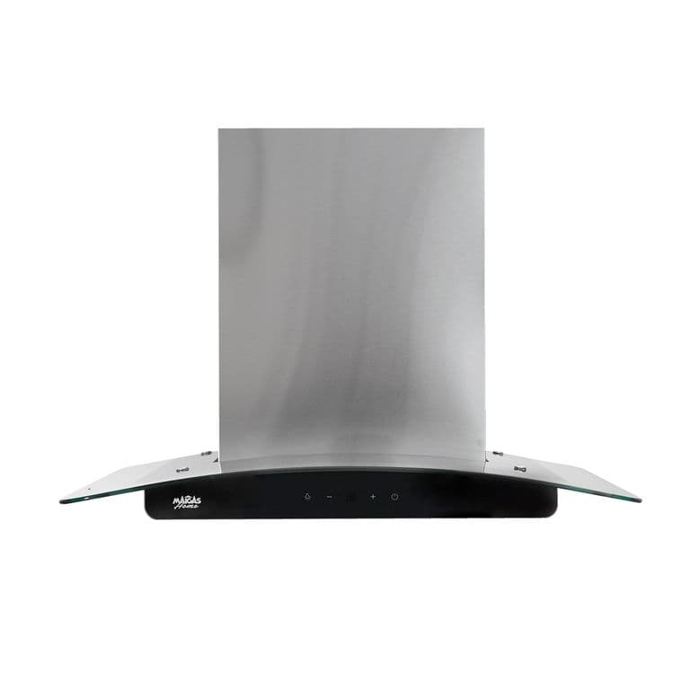 Campana Vidrio Curvo Touch 60cm 3 Velocidades Deluxe 60V73