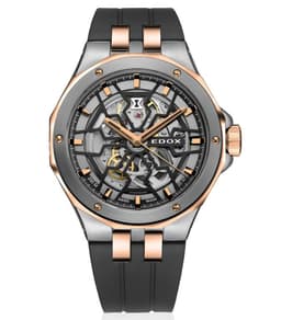 Reloj Rose Gold and Black Automatic Hombre Negro TALLA UNICA