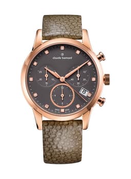 Reloj Calude Bernard Chronograph Mujer Marron Claro TALLA UNICA