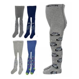 Pack 3 Pantys Nino Primera Capa Invierno Buen Estiramiento Multicolor 6