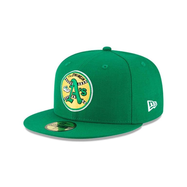 Gorra 59fifty Oakland Athletics MLB Cooperstown Verde Verde 7