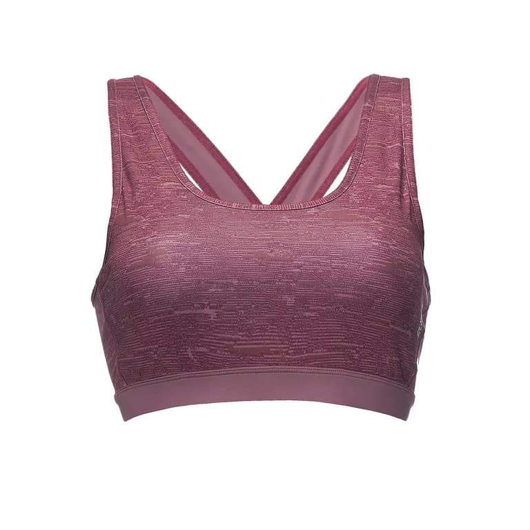 Peto Mujer In-Motion Crossback Bra Melange Lila Lila XS