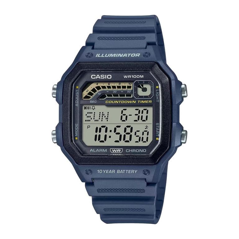 Reloj Hombre WS-1600H-2AVDF Azul TALLA UNICA