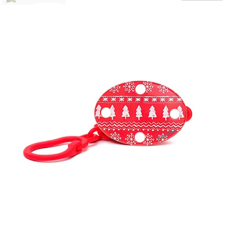 BROCHE PINZA OVALADO NAVIDAD