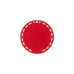 Salvamantel Redondo 20cm Cereza Rojo