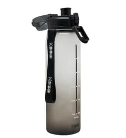 Botella Medidas Rubber 1 L - Negro