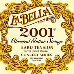 Set de Cuerdas Guitarra Clasica 2001 (Tension Alta)