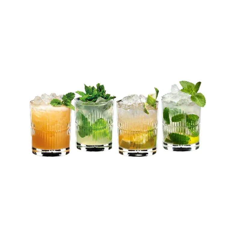 SET 4 VASOS MIXING RON