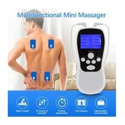 Masajeador Electrico Estimulante Alivia Dolor 4 Parches