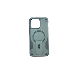 Carcasa Tipo Armor Magsafe Para iPhone 15 Pro Max Gris