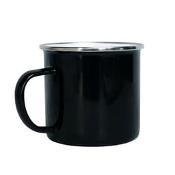 MUG METALICO 16OZ NEGRO