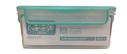 HERMETICO PP 2300 ML RECTANGULAR VERDE