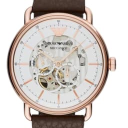 Reloj Automatico Skeleton Hombre Ar60027 Dorado TALLA UNICA