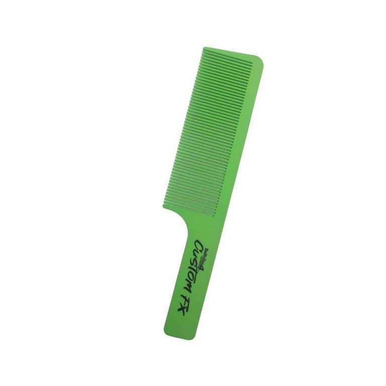Peineta BabylissPro Barberlogy Peines Corte Barberia 9 Verde - Verde
