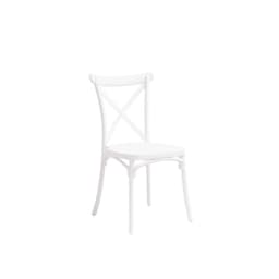 Pack 4 Sillas de Terraza Sofia Blanca