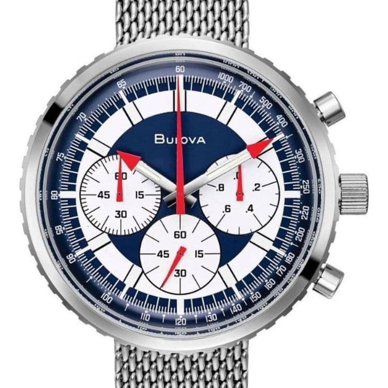 Reloj Archive Series Cronografo C Azul 96k101 Plateado TALLA UNICA