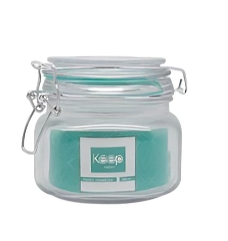 FRASCO HERMETICO 500 ML CELESTE