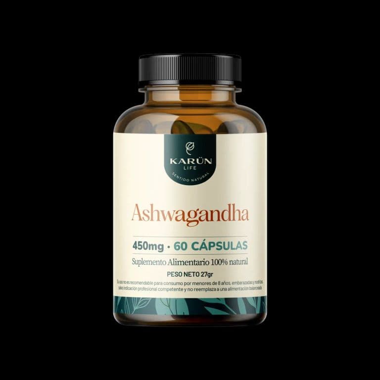 Ashwagandha 450mg 60 capsulas Karun Life