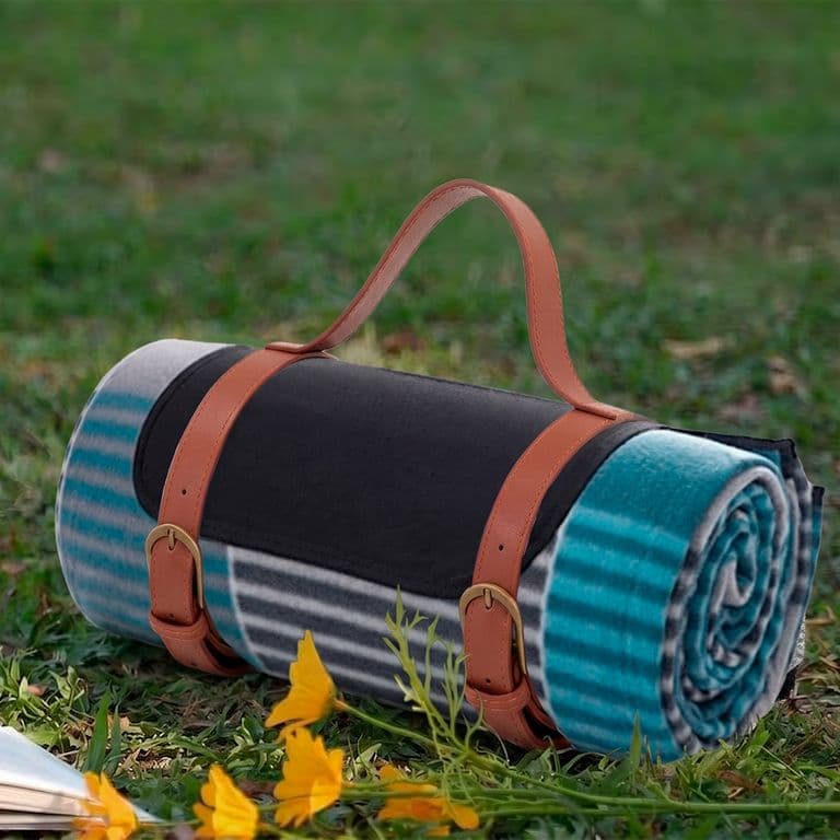 Manta Picnic Impermeable 200x150 cm Plegable con Asa