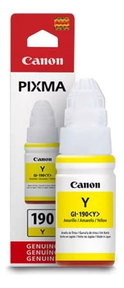Botella de Tinta GI-190 Yellow Original