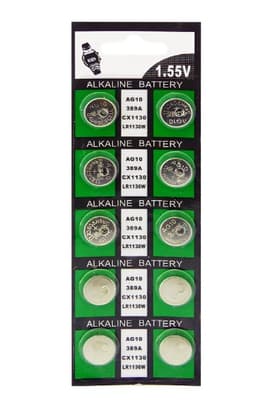 PILA AG-10 LR-1130 SET X 10 PCS EN BLISTER
