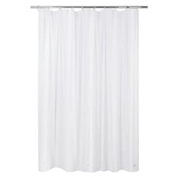 Forro Cortina de Bano ducha Medida Especial Color Blanco 140 x 200 cms