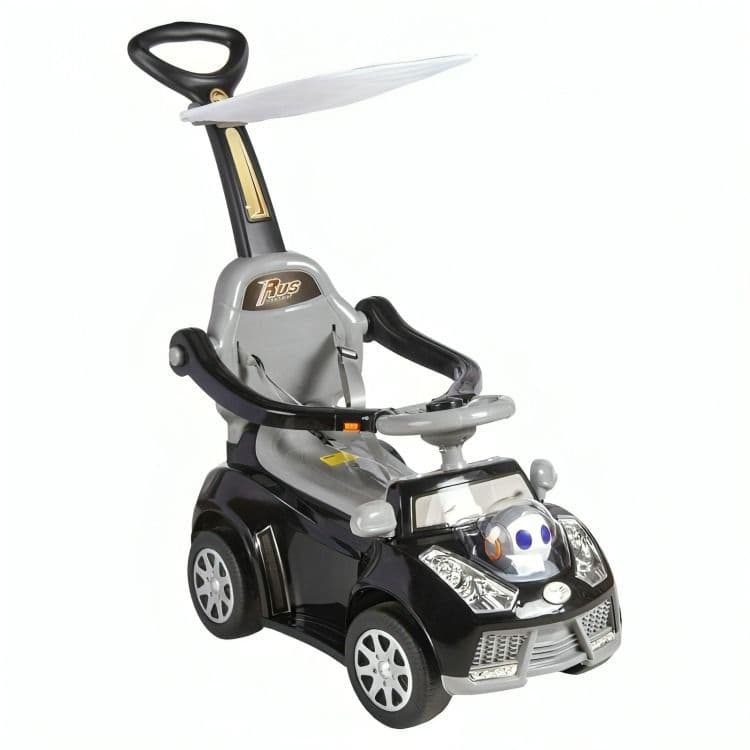 CORREPASILLO CON TOLDO FIG ROBOT NEGRO