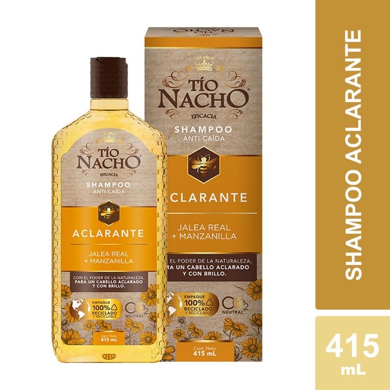 Tio Nacho Shampoo Aclarante 415 ML 500 ML