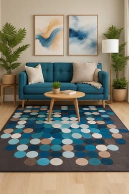 Alfombra Diseno Berlin Para Living 200x220