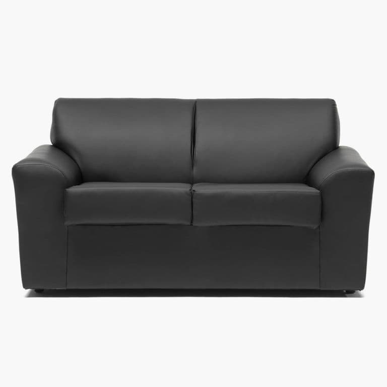 Sofa Milan 2 Cuerpos Negro