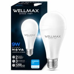 Ampolleta LED Recargable de Emergencia Super Nova 9W
