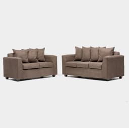 Juego Living Viena 3-2C Chocolate