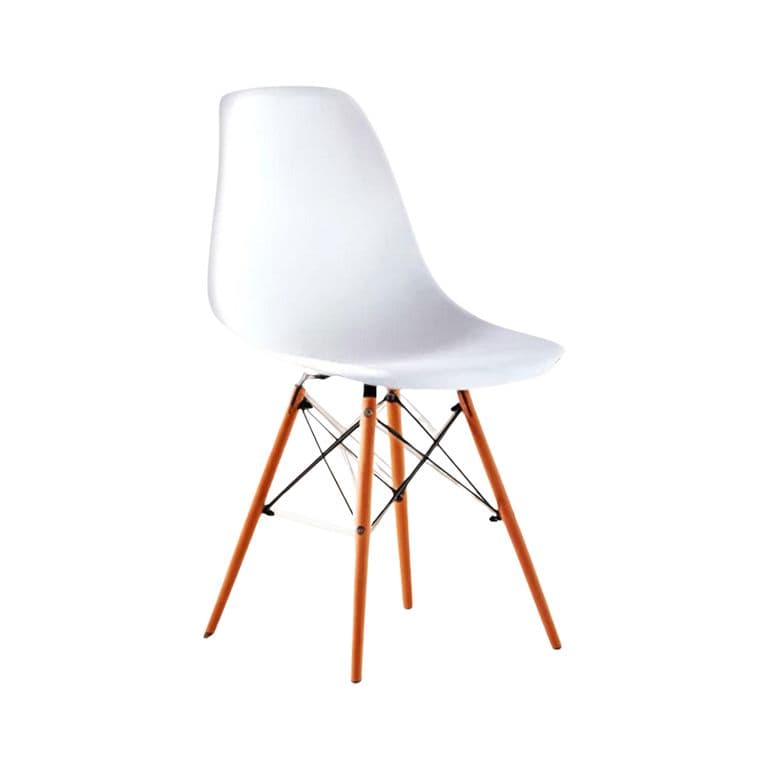 Silla Eames Hogar Comedor Blanco - Blanco