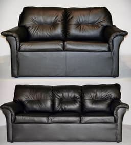 Juego Living Sorrento 3-2C Negro