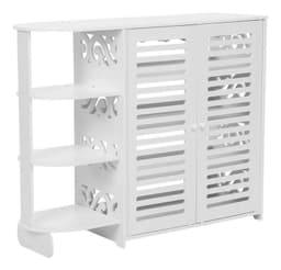 Mueble Zapatero Organizador Hogar 4 Niveles Blanco
