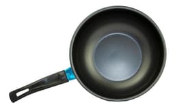 Wok Sarten Teflon Cocina 14 CM - Negro.