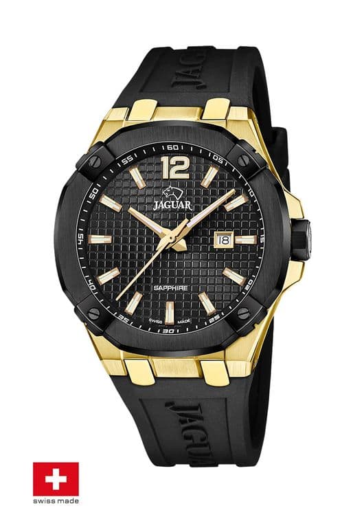 Reloj J1012/1 Swiss Negro Hombre Diplomatic Negro TALLA UNICA