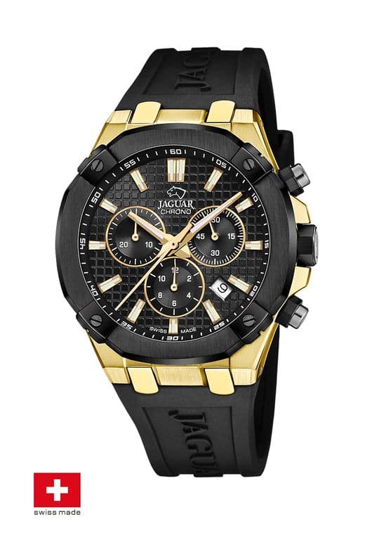 Reloj J1014/1 Swiss Negro Hombre Diplomatic Negro TALLA UNICA