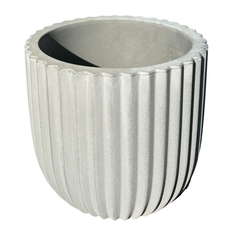 Macetero Grande Gobi 33 Gris