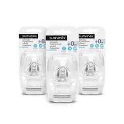 PACK 3 TETINAS REDONDA SILICONA 2 UN