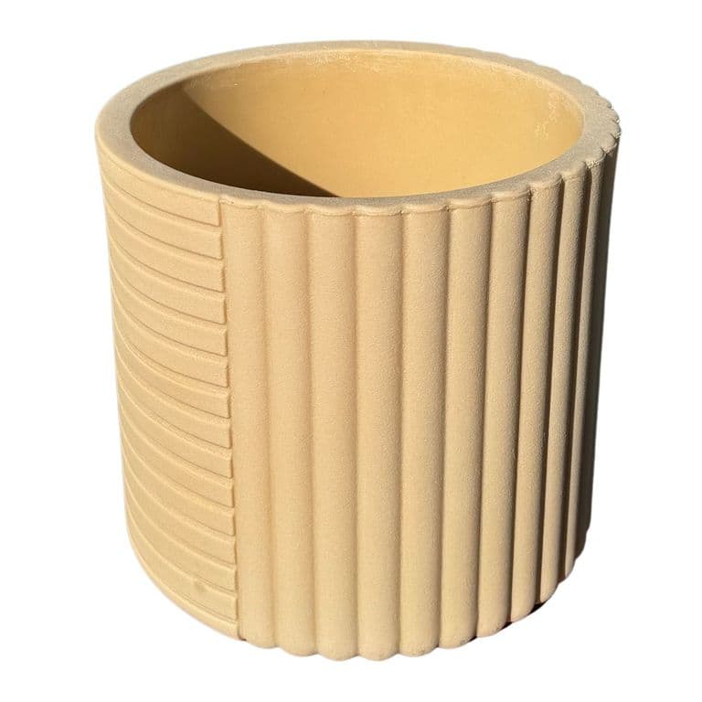 Macetero Grande Sahara 33 Crema