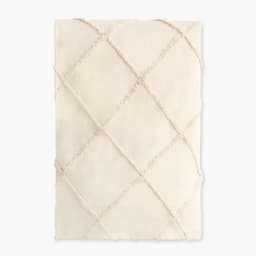 Cubrecama Royal2 180x260 Crudo (cama 1 o 1 1/2 plazas) Beige 2 PLAZAS