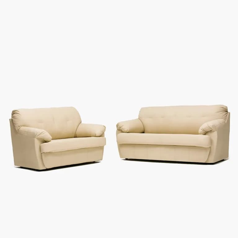Juego Living Caburga 3-2C Beige